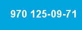 970 125-09-71 970 125-09-71